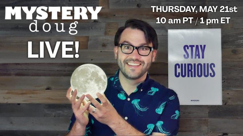 mystery Doug science show flyer