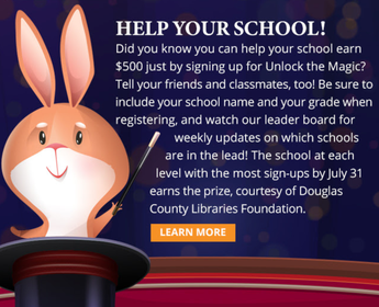 douglas county library earn money for your school